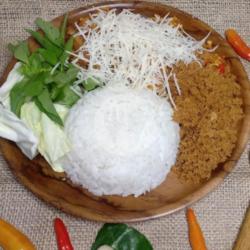 Ayam Geprek Cheddar   Nasi