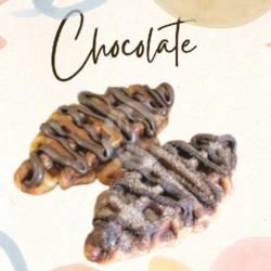 2pcs Crazy Chocolate Croffle