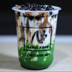 Boba Milky Greentea Choco