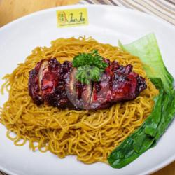 Egg Noodle Charsiu Chicken ( Dry )