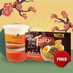 Mantappu Tea Free Mie Sedaap Tasty