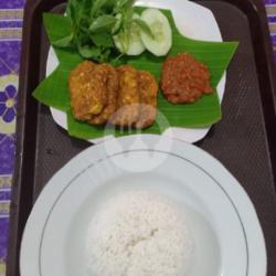 Nasi Tempe Penyet