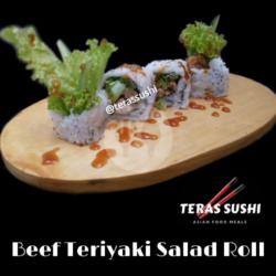 Beef Teriyaki Salad Roll