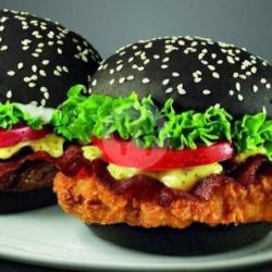 2 Sakura Burger Daging Sapi  Spesial Gratis 1 Burger Daging