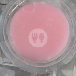 Puding Susu Strawberry