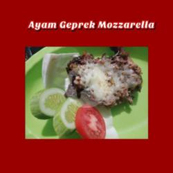 Ayam Geprek Mozzarella