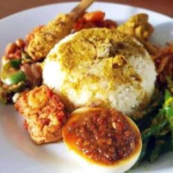 Nasi Campur Ikan Ayam Ikan Telur