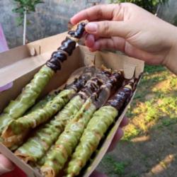 Banana Roll Coklat Greentea