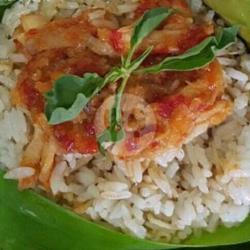 Nasi Bakar Ayam Bumbu Rujak