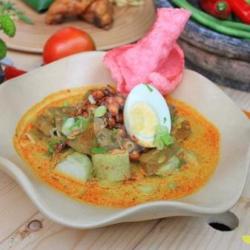 Lontong Medan   Telor