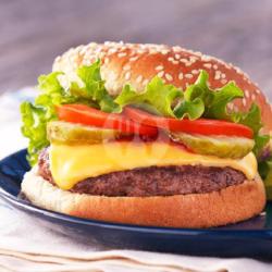 Buy 3x Single Cheese Burger Free Soft Drinks.