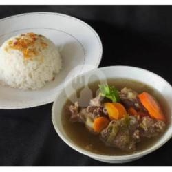 Sop Tulangan Sapi   Nasi