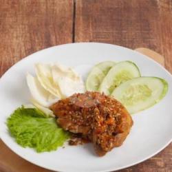 Ayam Dada Sambal Korek Kacang Mede