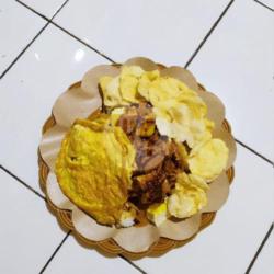 Ketoprak  Telor Dadar   Kerupuk Emping