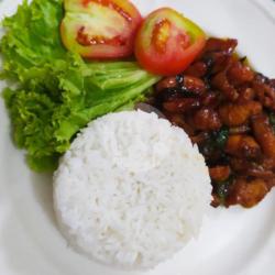 Nasi Ayam Tumis