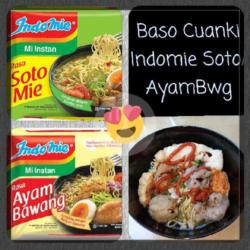 Baso Aci Cuanki (indomie: Kocok Bandung/soto/ayam Bawang)