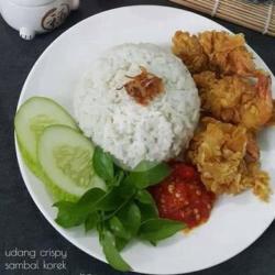 Lalapan Udang Crispy