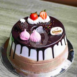 Cake Chiffon Cokelat