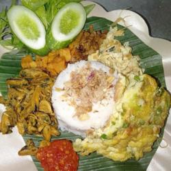 Nasi Rames   Cumi