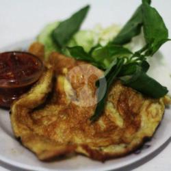 Telur Bakar / Goreng   Nasi   Sambal   Lalap