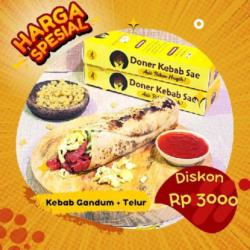 Kebab Gandum Telur