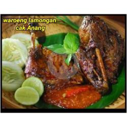 Bebek Bakar   Lalap   Sambal