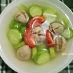 Sayur Timun Baso