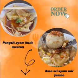 Bundling Pangsit Ayam Kuah   Boci Ayam Suir