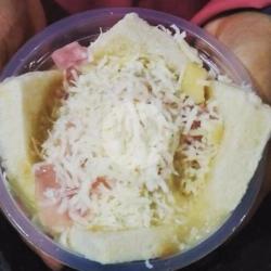 Sop Durian Topping Keju