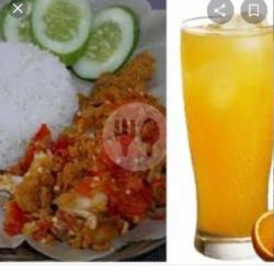 Ayam Geprek Nasi Free Es Jeruk