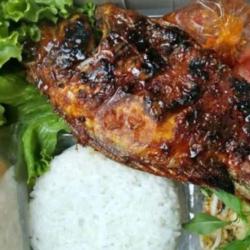 Ikan Nila Bakar  Nasi