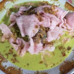 Lontong Gulai Biasa   Kuah Kacang