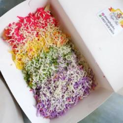 Pisang Rainbow Keju Tabur