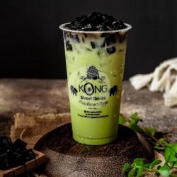 Matcha Thai Tea Grassjelly