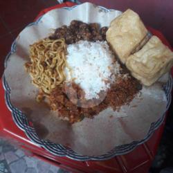 Nasi Campur Tahu Goreng