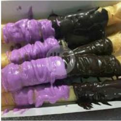 Banana Roll Blueberry Coklat