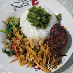 Nasi Ikan Tongkol Sambal Ijo,full Syur,esteh