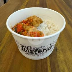 Nasi Ayam Cabai Merah