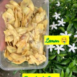 Keripik Pisang Lumer Rasa Lemon