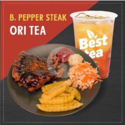 Blackpepper Steak   Ori Tea