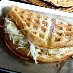 Waffle Cheese ( Keju )