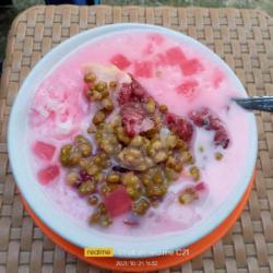 Es Bubur Kacang Ijo Ketan Item