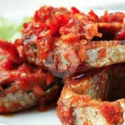 Ikan Goreng Tongkol Putih Balado