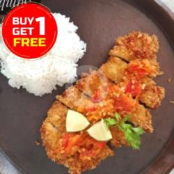 Nasi Katsu Geprek Buy1get1free