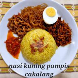 Nasi Kuning Pampis Cakalang