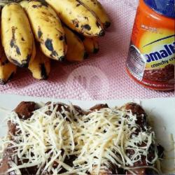 Pisang Bakar Ovomaltine Keju