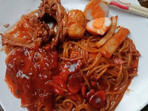 Spaghetti Jebew, Jl.Tanjung Mekar Rt002 Rw010