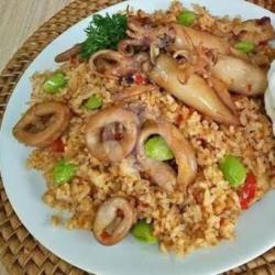 Nasi Goreng Cumi Teri Medan