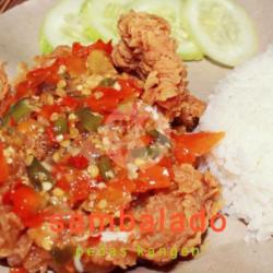 Paket Ayam Geprek Sambalado