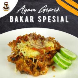 Ayam Geprek Bakar Spesial Mozzarella Raden